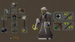 Pking on the Completed 42 Defence Account Build #19