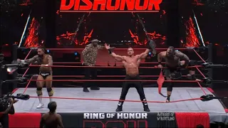 Brian Cage knock out Ryusuke Taguchi at ROH Death Before Dishonor 2023