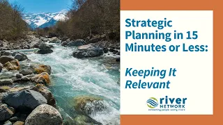 Strategic Planning in 15 Minutes or Less: Keeping It Relevant