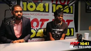 Hot 104.1 FM Radio Interview ( YC BEY & AHOLLAND ) Talks ATM Solutions Armoured Truck Heist Movie