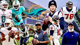 Texans🔴🔵🐂 Make Changes👀And Speaks On The Dolphins‼️🐬🌴New QB To Start‼️Talented Rookies Ready