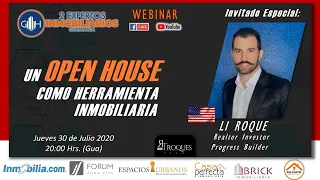 Webinar Inmobiliario "Open House como una herramienta inmobiliaria"