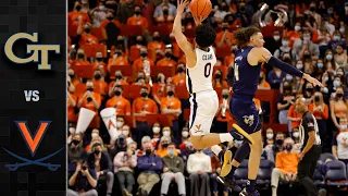 Georgia Tech vs. Virginia Men's Basketball Highlights (2021-22)