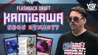 Neon Dynasty Flashback Draft - Synthesizing Some Value | LSV | MTG Arena