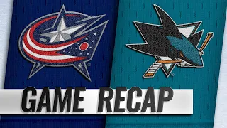 Bobrovsky stops 44 shots as Jackets cruise to 4-1 win