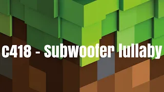 C418 - Subwoofer lullaby slowed with rain | 1hour