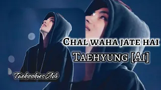 Taehyung Ai - Chal waha jate h #bts #taehyungaicover #btsai #taehyung #taekook