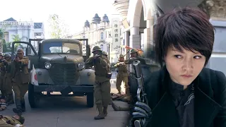 少女獨自攔截日軍車隊，擊殺日軍大佐！