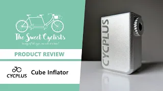 The ultra-portable electric pump - CYCPLUS Cube Portable Bike Tire Inflator Review - feat USB-C