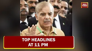 Top Headlines At 11 PM  |Shehbaz: Peace Impossible Till Kashmir Issue Resolved | April 10, 2022