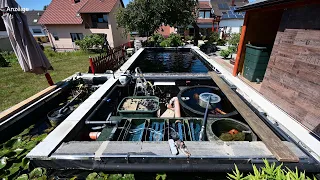 Modern Koi Blog #4040 - Andreas' mehrfach nachgerüstete und umgebaute Filteranlage