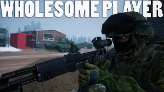 MEETING THE MOST WHOLESOME PLAYER IN SQUAD - Realism Mod Gameplay