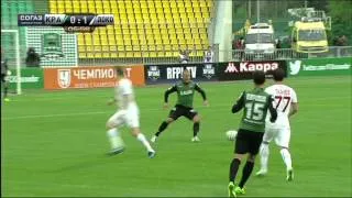 Alexey Miranchuk's goal. FC Krasnodar vs Lokomotiv | RPL 2013/14