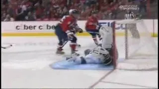 Ovechkin 6th Goal vs Sharks 10/15/2009