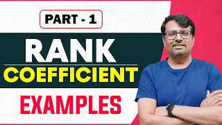 Rank Correlation | Rank Correlation Coefficient | Spearman Rank Correlation