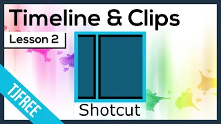 Shotcut Lesson 2 - Timeline and Editing Clips