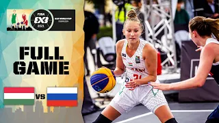 Hungary v Russia | Women's - Quarter-Finals Full Game | FIBA 3x3 U18 World Cup 2021