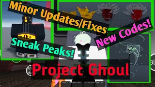 PG: Update + Sneak Peaks [CODES!!!]