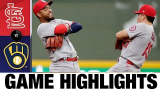 Cardinals vs. Brewers Game Highlights (9/23/21) | MLB Highlights