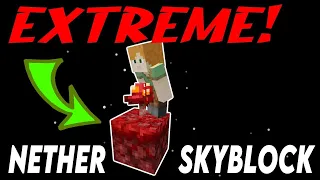 ONLY 2 blocks! [ProtoSky] EXTREME Nether Skyblock Ep.0