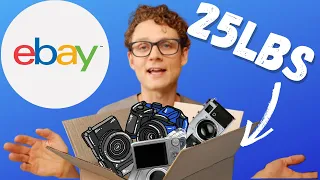 Buying 25lbs of mystery cameras for $78 (Can I make a profit?)