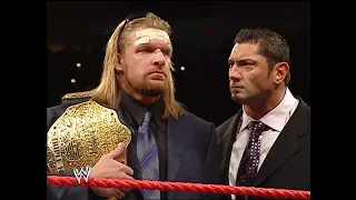 Randy Orton Confronts Evolution After New Year's Revolution Part # 2/2 | RAW Jan 10, 2005