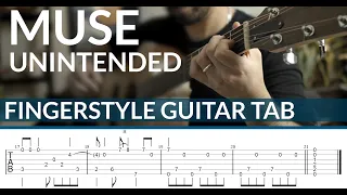 Unintended - MUSE | Fingerstyle Guitar TAB
