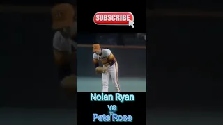 Nolan Ryan vs Pete Rose Insane