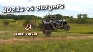 2021 Polaris Ranger, General, and Pro XP versus 100 CHEESEBURGERS