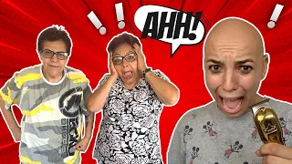 SHAVED MY HAIR OFF *Family Freaks Out* PRANK