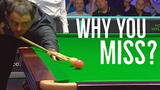 Snooker Missing Easy Shots How To Pot