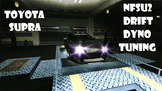 NEED FOR SPEED UNDERGROUND 2 | Supra Drift Dyno tuning | [4K 60FPS]