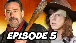 Walking Dead Season 7 Episode 5 - TOP 10 WTF and Easter Eggs