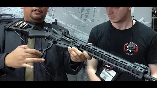 Your Next Airsoft Gas Underlever Rifle? The newest @GUAY2TV LevAR15 | IWA 2024 | Heavy Recoil Club