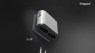 LEGRAND Πολύπριζο Πρίζας USB