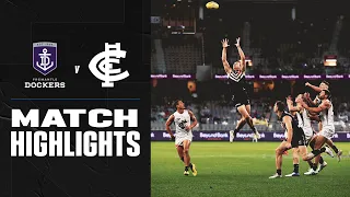 Newnes after the siren | Fremantle v Carlton Highlights | Round 12, 2020 | AFL