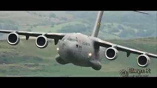 Low-level Flying Mach-Loop with some rare aircraft!