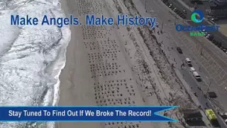Sand Angels World Record in Seaside Park