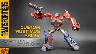 Transformers Optimus Prime Custom "Rustimus Prime'
