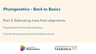 Part 5: Estimating trees from alignments (Likelihood)