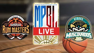 🔴 MPBL LIVE 🔴 BATANGAS CITY TANDUAY RUM MASTERS vs NEGROS MUSCOVADOS | MPBL SEASON 2024
