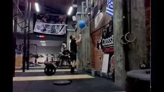 Michalis Euriviadis Athens Throwdown Wod 1 at CrossFit Limassol