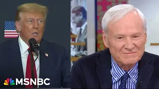 'It's blasphemy': Chris Matthews reacts to Trump comparing himself to Jesus