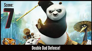 Kung Fu Panda 3 (2016) - Double Dad Defense - Scene (7/10)