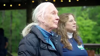 Dr. Jane Goodall visits Chimp Haven!