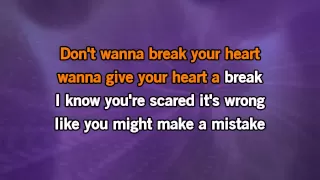 Demi Lovato - Give Your Heart A Break HD Karaoke ( with backing vocals)