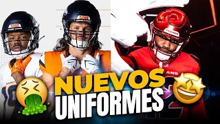 Los MEJORES y PEORES nuevos uniformes de la NFL en 2024