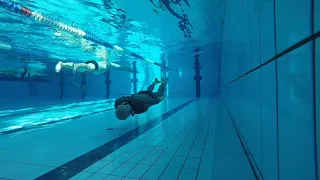 Mateusz Malina 204m DNF arms only - Freediving