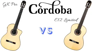 Cordoba GK Pro Negra vs Cordoba C12 Limited | Studio Quality (Mark Bouras)