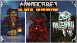 Minecraft: Undead Expansion Mod Showcase | Deathly Mobs, Armor & Structures